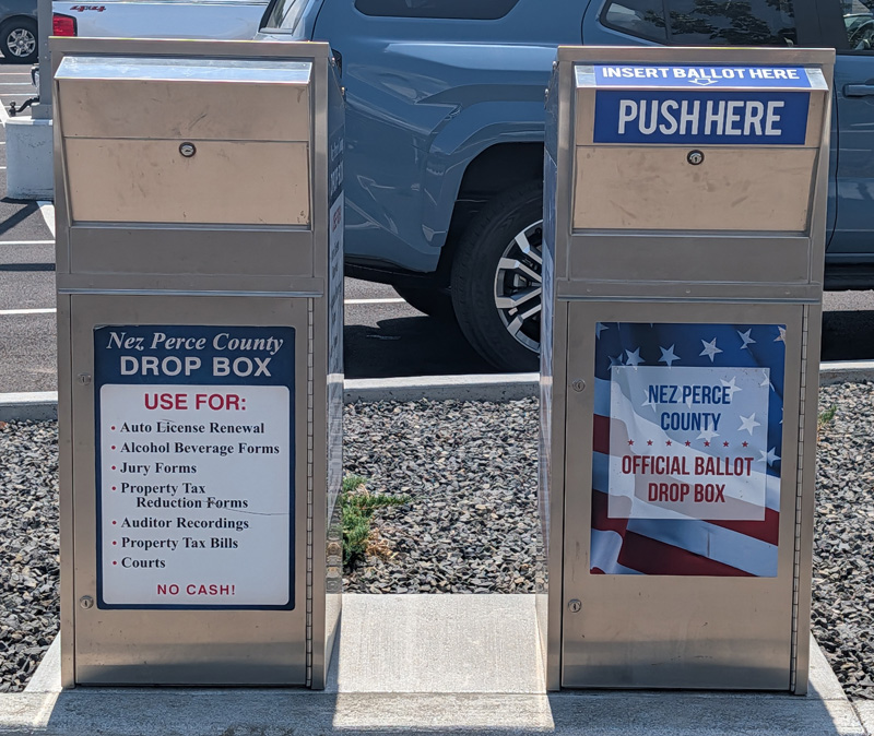 Nez Perce County Drop Box location